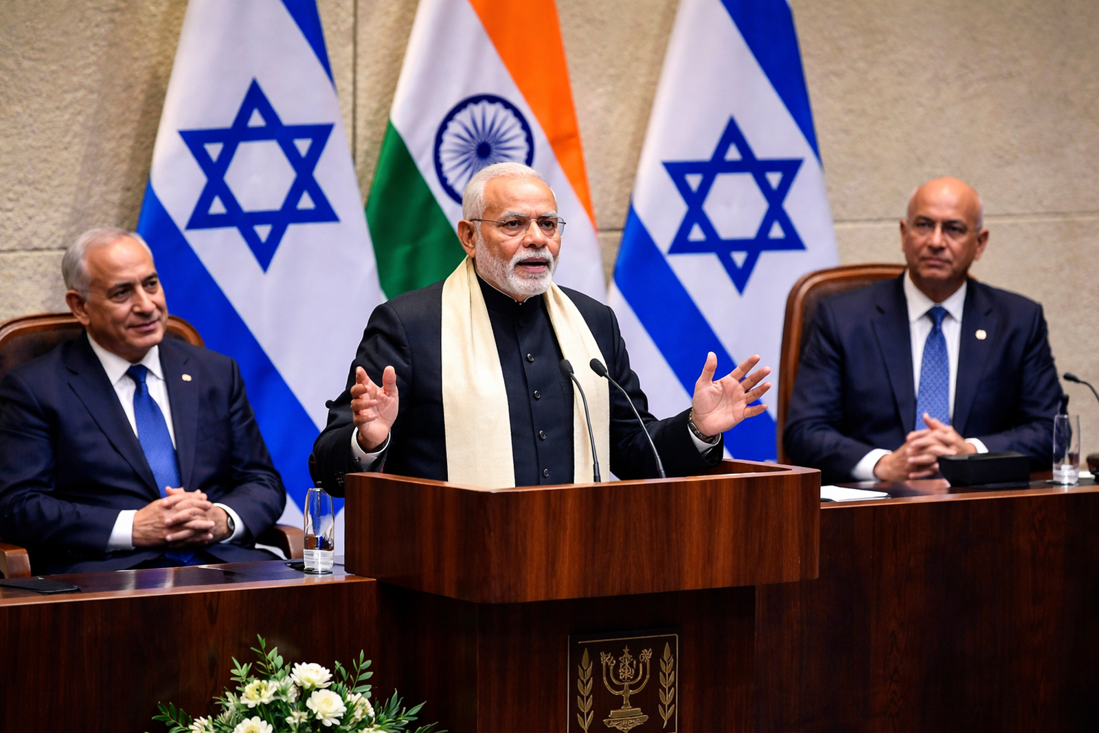 Narendra Modi Reaffirms India’s Strong Support for Israel in Address to Knesset